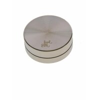 Grinder Black Leaf in acciaio inox 2 parti - 38 mm