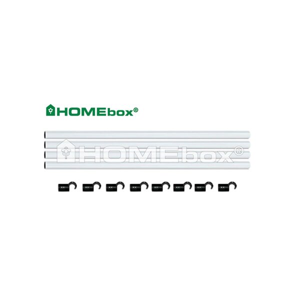 Homebox Fixture Poles 100 22mm