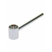 Pipa in metallo per fumare sin retina 11cm - vari colori