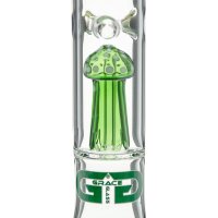 Grace bong in vetro "Playful Green Patty" 50cm