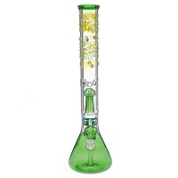 Grace bong in vetro "Playful Green Patty" 50cm