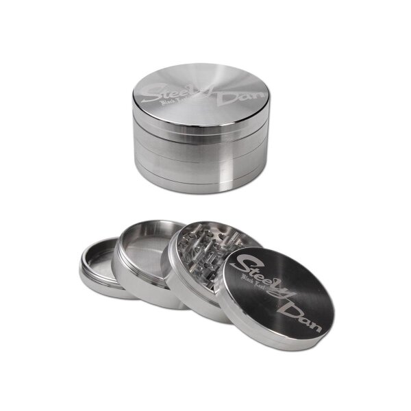 Grinder in acciaio Steely Dan 4 pezzi 49 mm con borsa