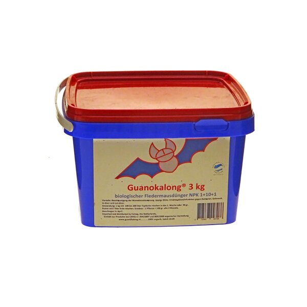 Guanokalong polvere di guano di pipistrello 3 Kg