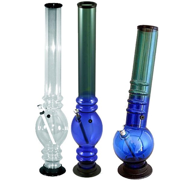 Bong acrilico 1B 40cm colorato