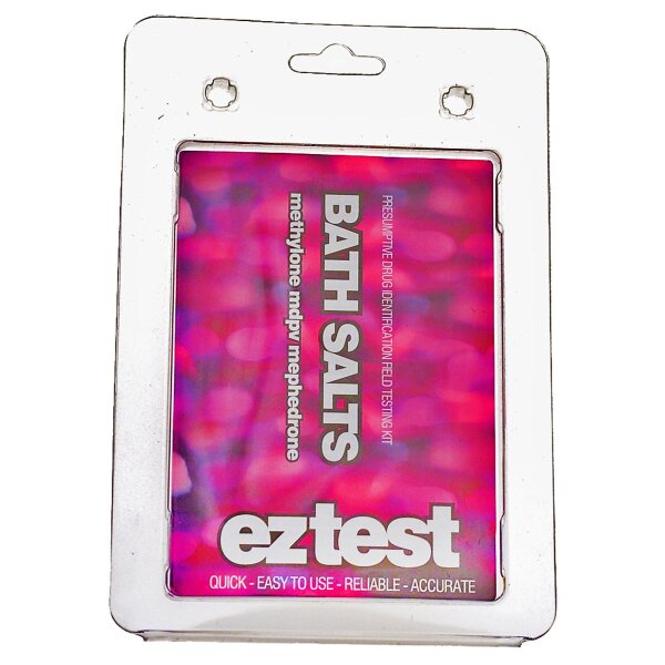 EZTest Tubo per Bath Salts: mefedrone, Methylone e MDPV