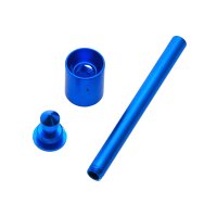 Pipa in metallo screenless blu