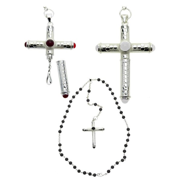 Cross con integrated Spoon & Agates