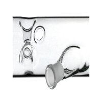 Ehle bong di ghiaccio - 1000ml - 18.8mm nero