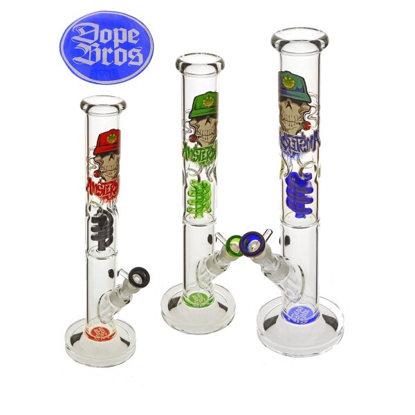 Bong Amsterdam Straight Skull 18.8 dritto 18,8 - 42cm