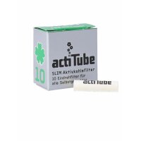 actiTube Slim filtri a carbone attivo - 10 filtri