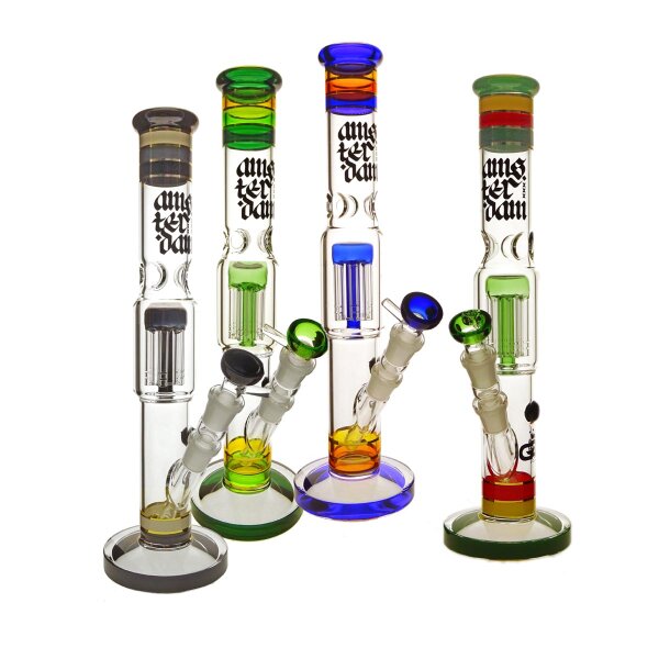 AmsterdamXXX Gold Line Bong dritto 18,8 mm