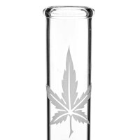 Sand Leaf Bong 26cm sabbiato