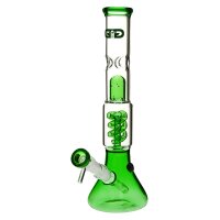 Grace bong in vetro "Lewd Green Lizzy" 35cm