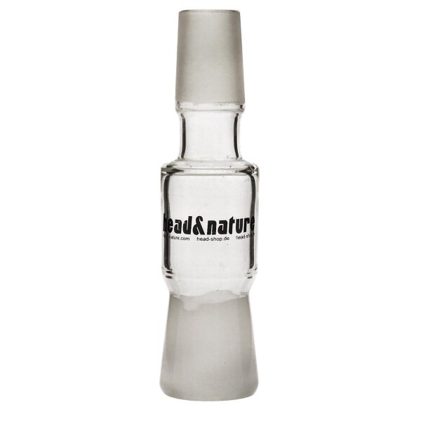 head&nature adattatore a carboni attivi per bong in vetro, 18,8 mm