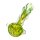 Pipa cucchiaio di vetro bubbler "Entangling Tangle"