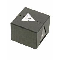 Thorinder grinder con finestra argento / nero Mini