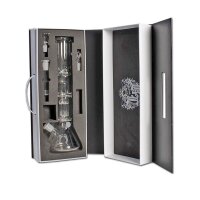 Black Leaf bong in valigia con percolatore e braciere...