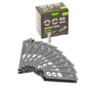 10x OCB Premium Long Black (lungo nero) + 7mm Activ Tips...