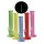 Bong Glow in silicone con braciere in vetro ICE