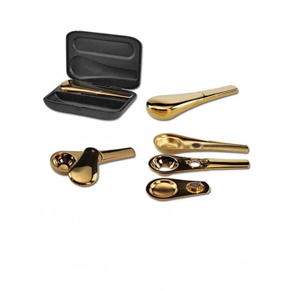 Black Leaf tabacco pipa magnetico Jopi  doro