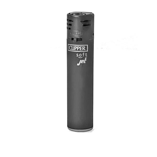 Clipper Jet Flame Soft Touch nero