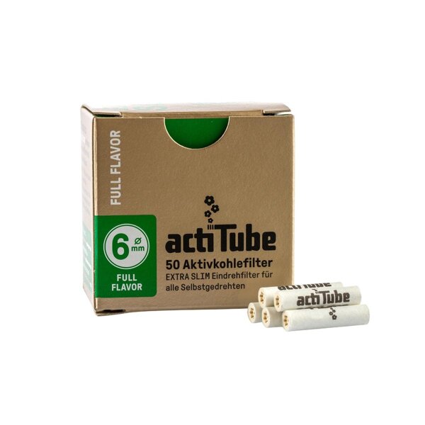 actiTube filtri a carbone attivo - 10 filtri 50 pz