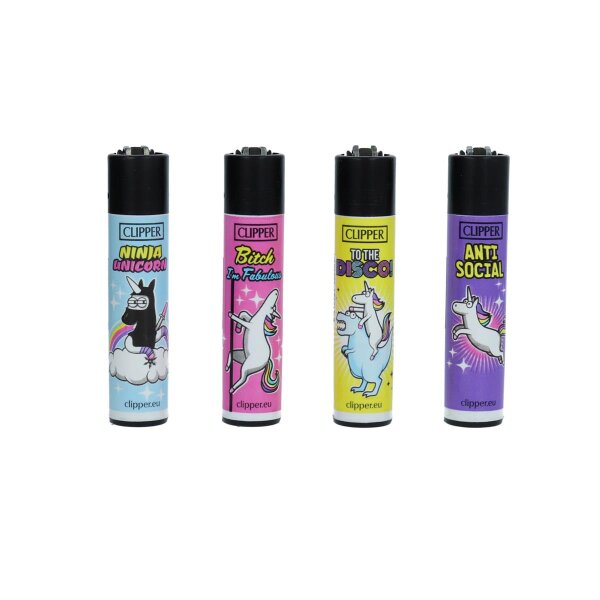 Clipper Unicorno Slogan