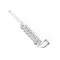 Pipa di vetro Spirale 17cm