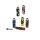 Accendino Clipper con coperchio in silicone - Hemp Leaf