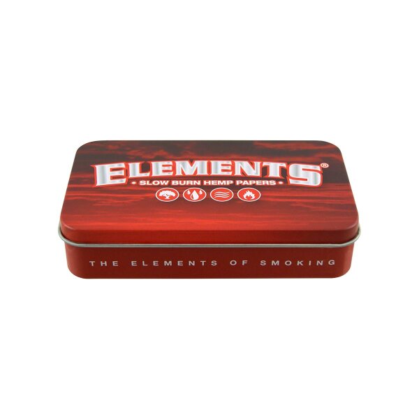 Elements Box di metallo - rosso