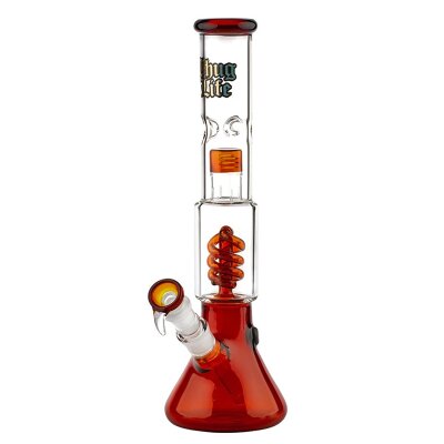 Thug Life OG Bong percolatore 35cm - ambra