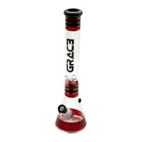 Grace Glass Classic Beaker 18,8 - rosso