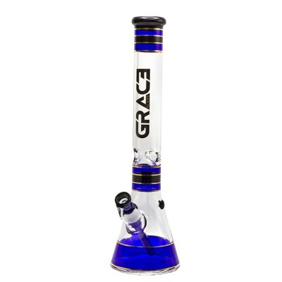 Grace Glass Classic Beaker 18,8 - blu