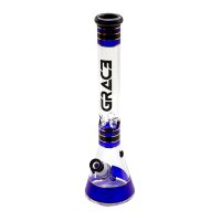 Grace Glass Classic Beaker 18,8 - blu