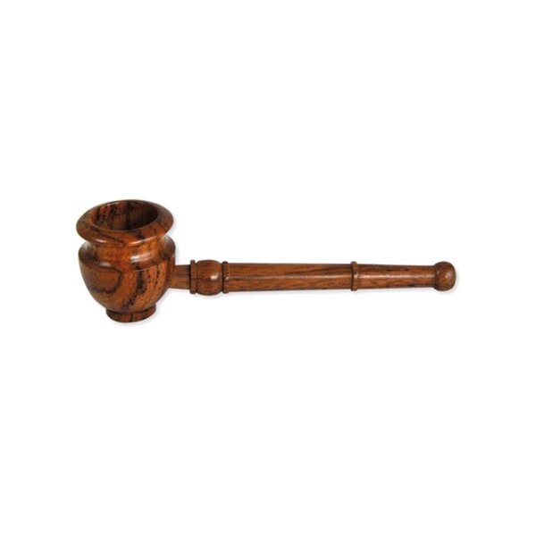 Pipa in palissandro con tacche 9 cm
