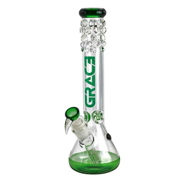 Grace Glass Bong Pearl - verde