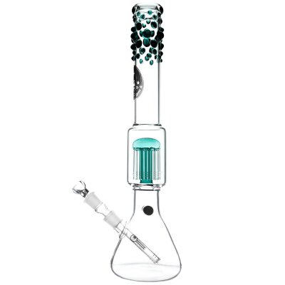 Heisenberg Beaker Bubble 12-Arm Perc 18,8 - verde