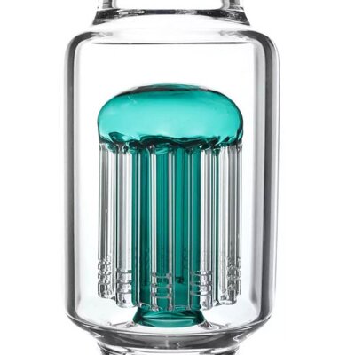 Heisenberg Beaker Bubble 12-Arm Perc 18,8 - verde