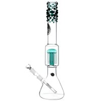 Heisenberg Beaker Bubble 12-Arm Perc 18,8 - verde