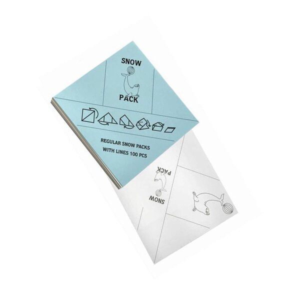 Snow Seals pack di carta 95x95mm 100pcs