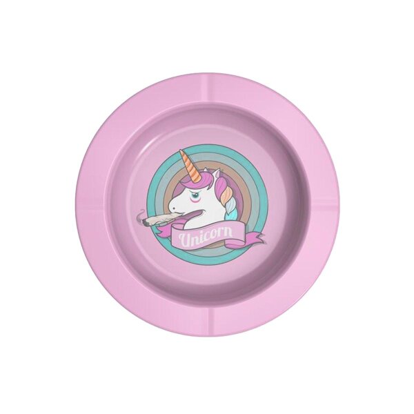 Posacenere in metallo Unicorn