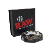 Posacenere da tavolo in vetro RAW Darkside