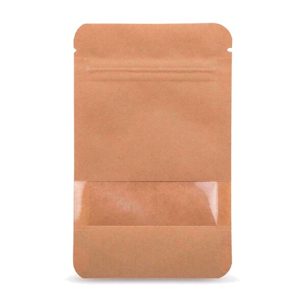Sacchetto in carta kraft con finestra 13 x 22,5 cm