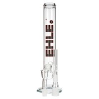 Ehle Bong dritto - 500ml - 18.8mm - nero-rosso