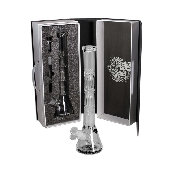 Black Leaf Valigia Bong Multilevel 35 cm