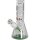 Black Leaf ice bong con doppio percussore 31 cm