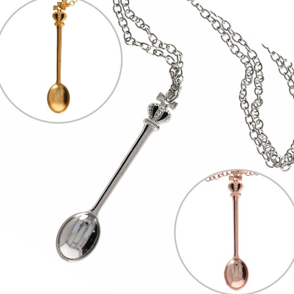 Collana con cucchiaio 60 cm