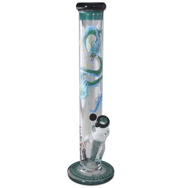 Bong a cilindro Qinglong di Black Leaf, 40 cm