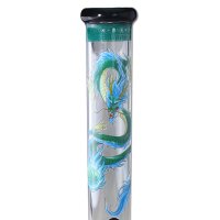 Bong a cilindro Qinglong di Black Leaf, 40 cm
