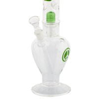 Bong Greenline Peace con percussore a cupola da 35 cm